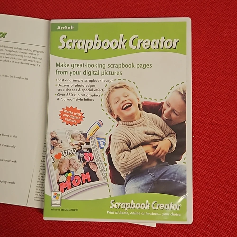 ArcSoft Scrapbook Creator CD for Windows see photos for specifics digital art